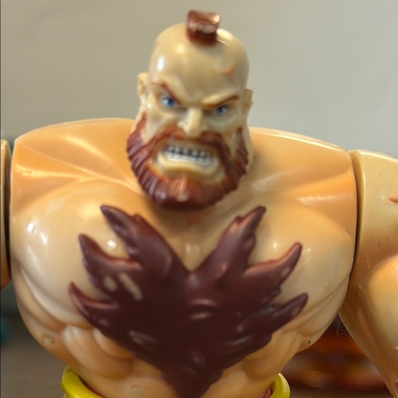 Street fighter 1998 Marvel Capcon Action Figure Zangief Vintage - Picture 5 of 5